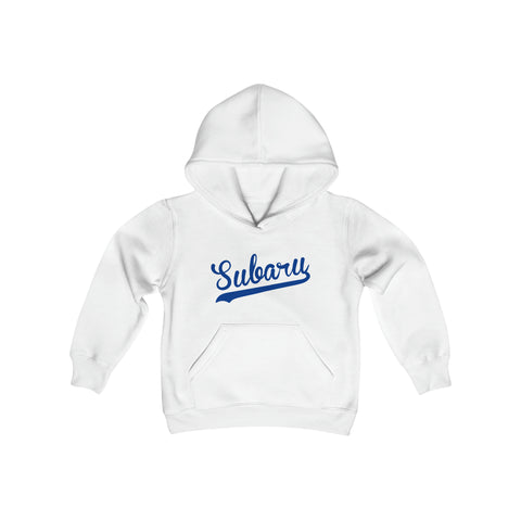LA Subaru - White youth hoodie
