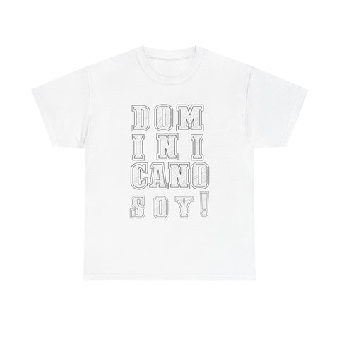 Men's Heavyweight Tee - "Domino Soy" Graphic Tee for Casual Style