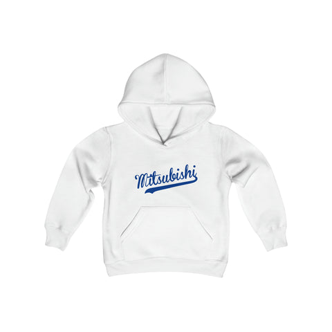 LA Mitsubishi - White youth hoodie