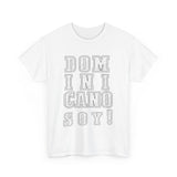 Men's Heavyweight Tee - "Domino Soy" Graphic Tee for Casual Style