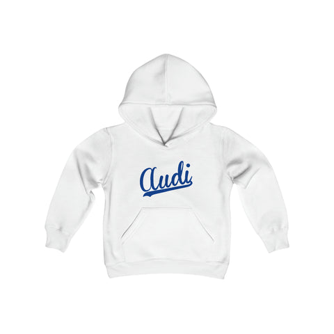 LA Audi - White youth hoodie
