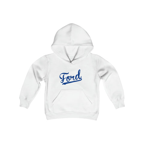 LA Ford - White youth hoodie