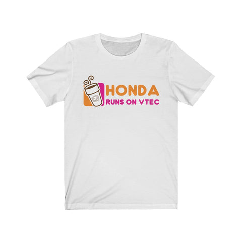 Honda Runs - Unisex Short Sleeve Tee